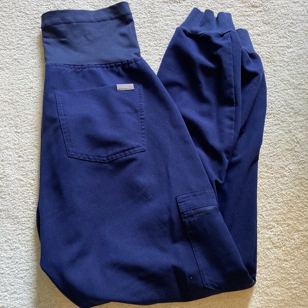 Figs Navy Maternity Joggers